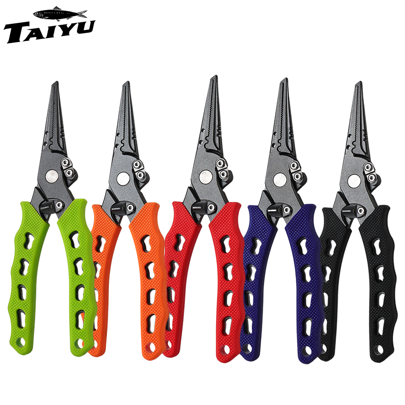 คีมตกปลา TAIYU 5 สี ทำจากสแตนเ - Fishing Line Cutter บทวิจารณ์และราคา