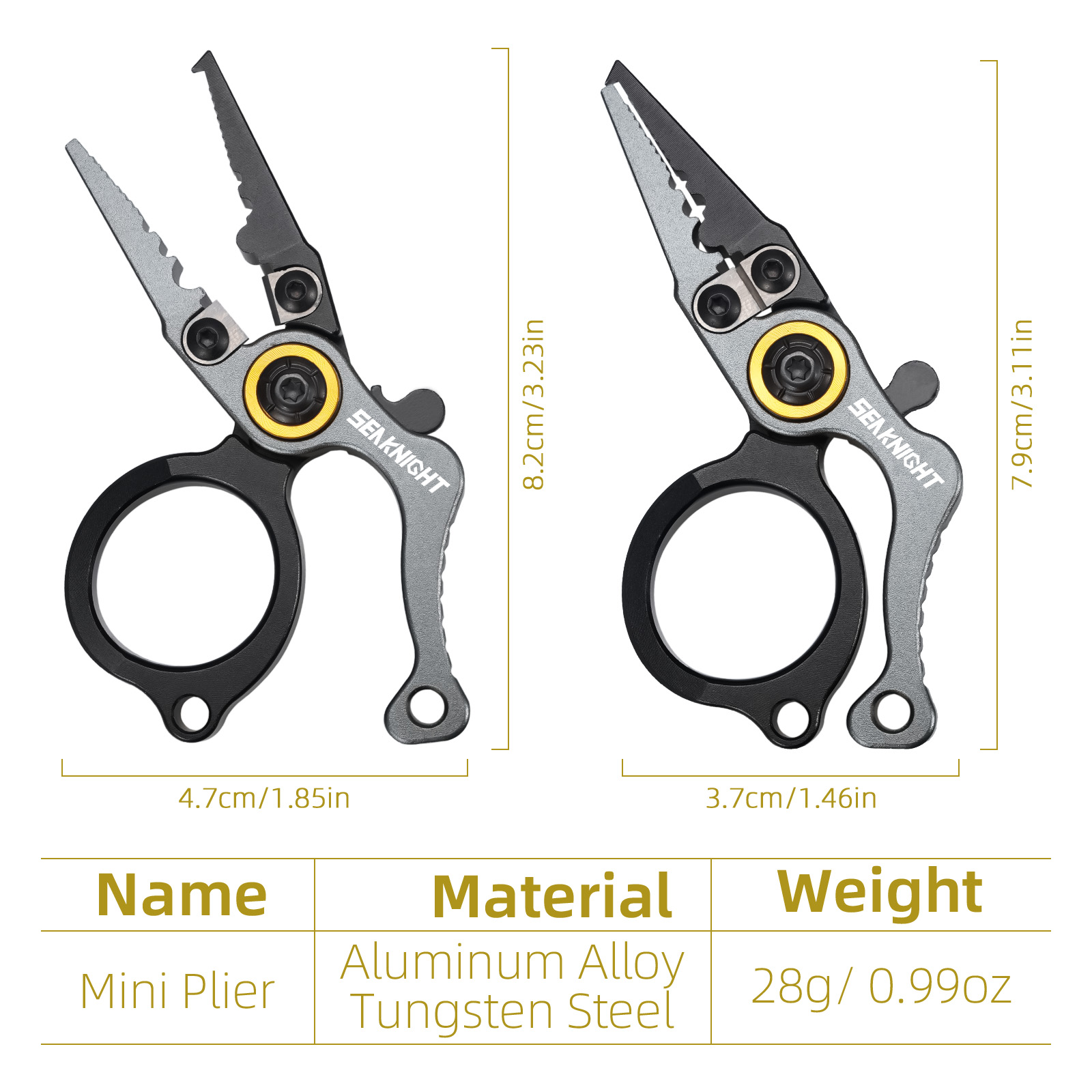 คีมตกปลา SeaKnight ขนาดเล็ก เค - Fishing Line Cutter บทวิจารณ์และราคา