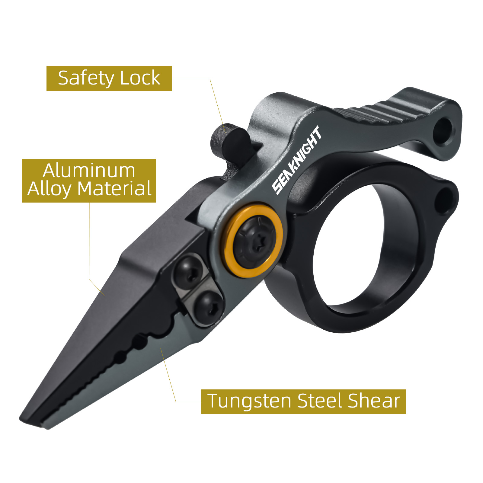 คีมตกปลา SeaKnight ขนาดเล็ก เค - Fishing Line Cutter บทวิจารณ์และราคา