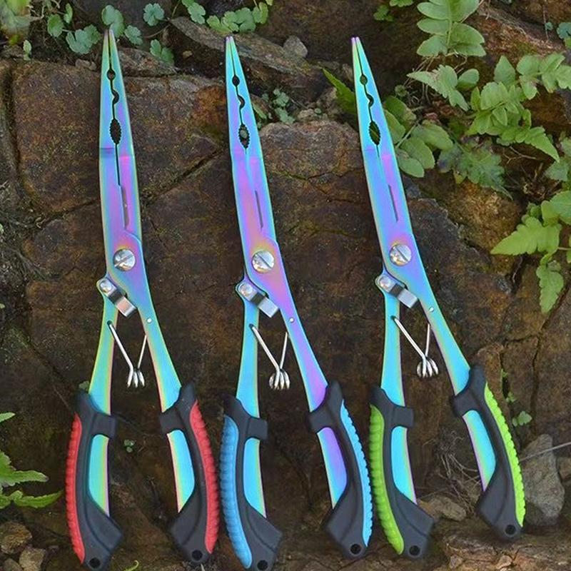 คีมตกปลาสแตนเลสสตีลแบบยาว ด้าม - Fishing Line Cutter บทวิจารณ์และราคา