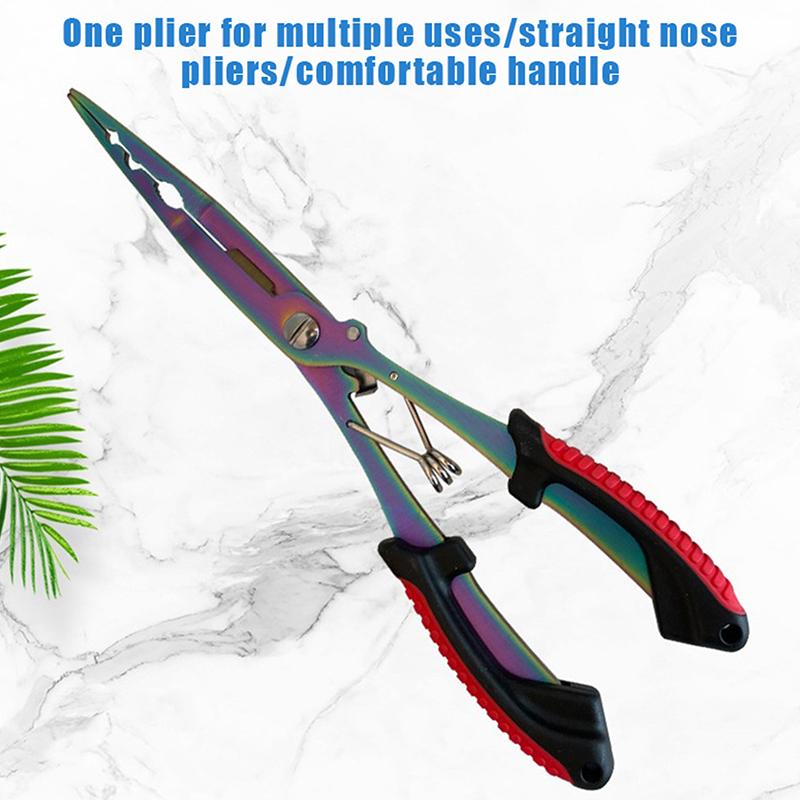 คีมตกปลาสแตนเลสสตีลแบบยาว ด้าม - Fishing Line Cutter บทวิจารณ์และราคา