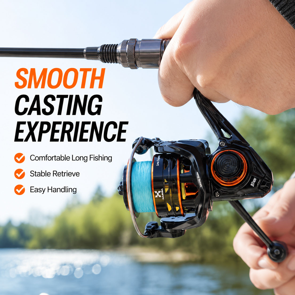 รอกสปินนิ่ง HASIDA Butterfly 8 - Kastking Reel Zephyr บทวิจารณ์และราคา