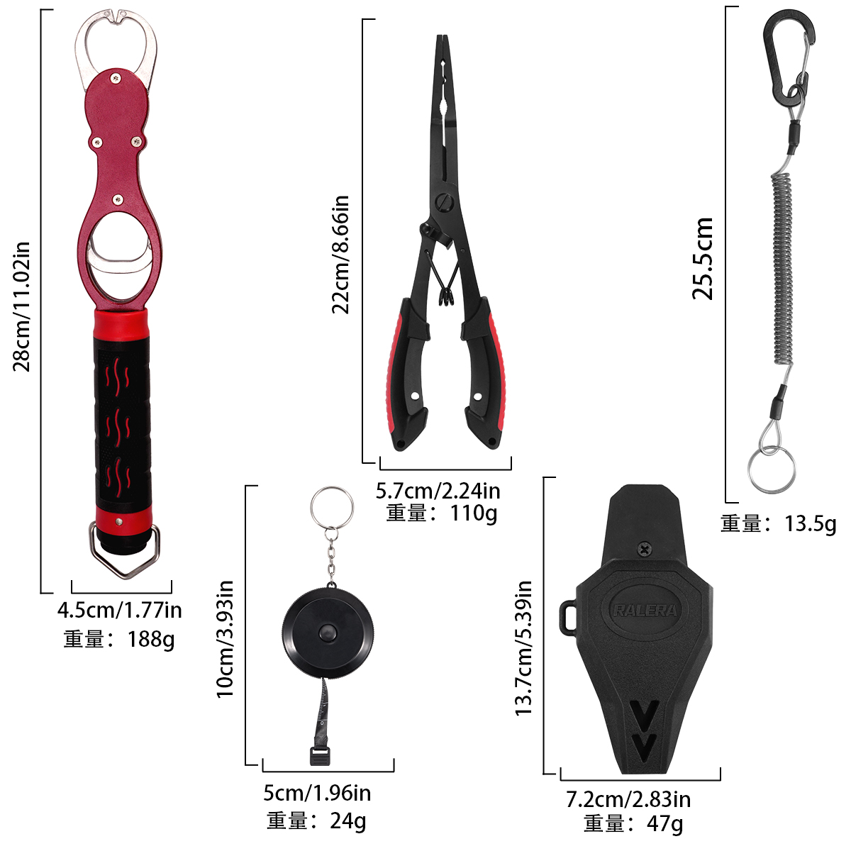 ชุดอุปกรณ์ตกปลา RALERA คีมตกปล - Fishing Line Cutter บทวิจารณ์และราคา