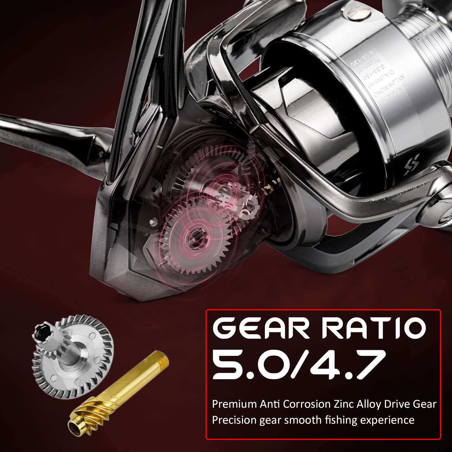 Sougayilang SPINNING Reel 1000 - Kastking Reel Zephyr บทวิจารณ์และราคา