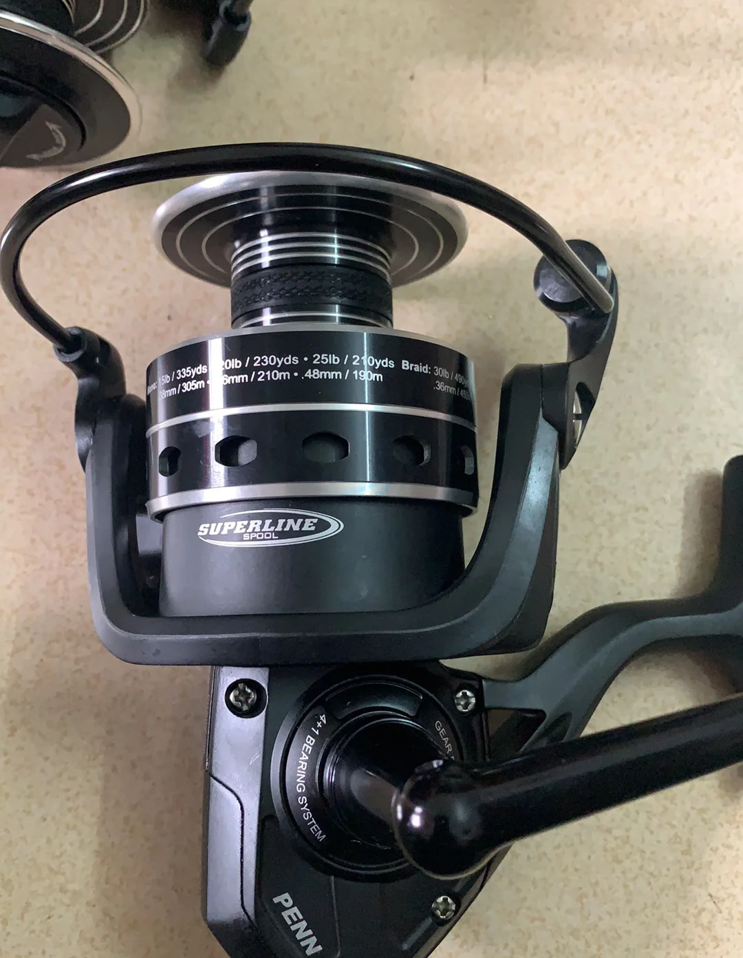 100% ใหม่ PENN Pursuit III 400 - Penn Reel Spinfisher บทวิจารณ์และราคา